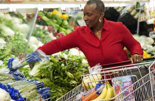 Image of grocery shopping